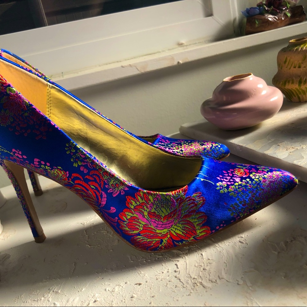 gorgeous stitched heels